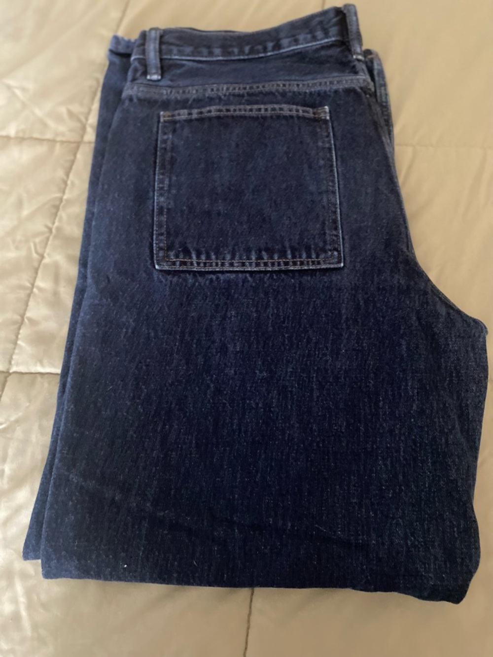 JW ANDERSON Men's Dark Indigo Relaxed Jeans  Rare🔥